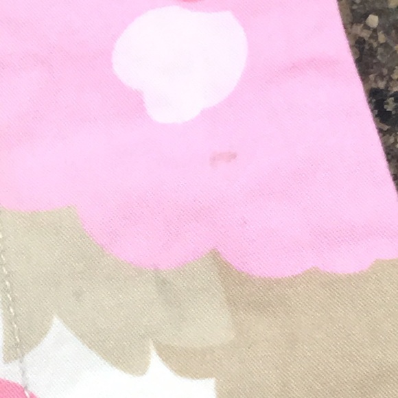 OshKosh Pink/tan floral pants - Picture 8 of 8